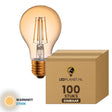 Filamentlamp E27 A60, 100 stuks, 2700K, doos