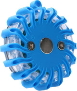 Draadloze LED Zwaailamp Blauw op batterijen - 9 standen - Magnetisch & Waterdicht