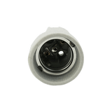 E27 fitting 12V - 250V 2 stuks | grote keramische lamphouder | wit/beige - LEDPLANET.NL