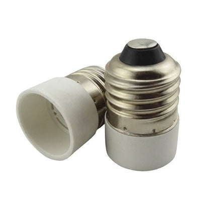Adaptateur de douille E27 - adaptateur de douille E14, 2 pièces | blanc 230 V CA - LEDPLANET.NL