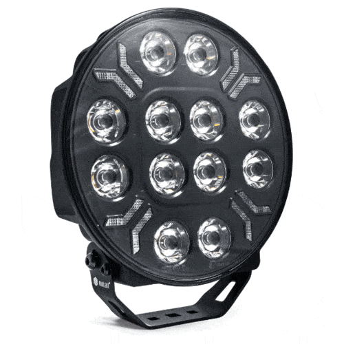 LED Ypsilon 12 LED ambre/blanc avec clignotant, 8000lm / câble de 3m | WD-12080.1