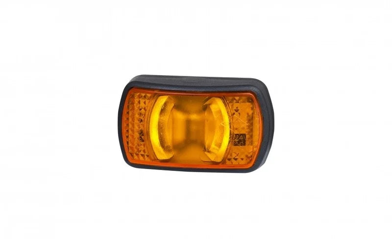 Feu de position LED néon ambre compact | 12-24v | câble de 50cm | MV-3390A