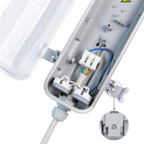 LED Vochtbestendig armatuur - 3600 lm - 35W - Koelwit 4000K - 120° - IP65 - IK06 - 120cm - 230V