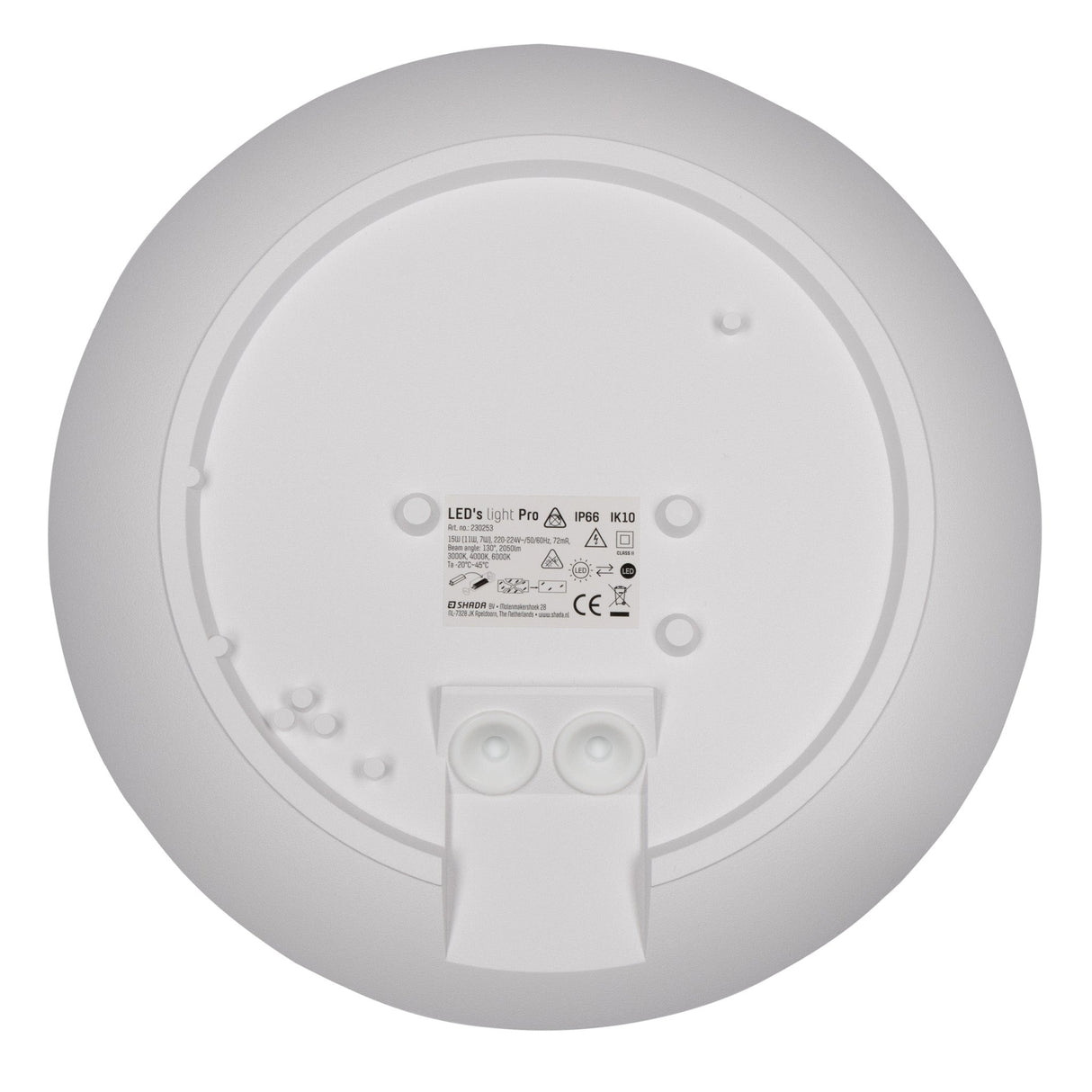 LED Plafondlamp 2050 lumen - 15W - 3 Lichtkleur Instelbaar - IP66 Waterdicht - 30cm