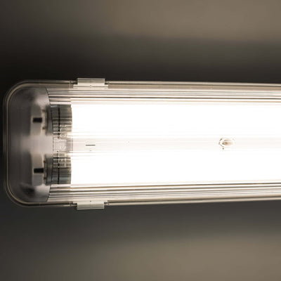 LED TL Armatuur 4260 lumen - 120cm - 23W - Koelwit 4000K - IP65 Waterdicht - IK08 Slagvast - Dubbel - Compleet met Buizen