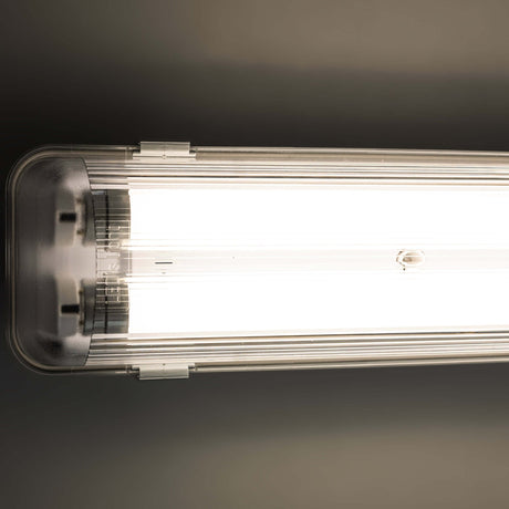 LED TL Armatuur 4260 lumen - 120cm - 23W - Koelwit 4000K - IP65 Waterdicht - IK08 Slagvast - Dubbel - Compleet met Buizen