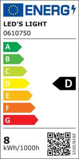 LED TL Armatuur 1110 lumen - 6W - Koelwit 4000K - 60cm - IP65 Waterdicht - IK08 Slagvast - Verwisselbare Buis