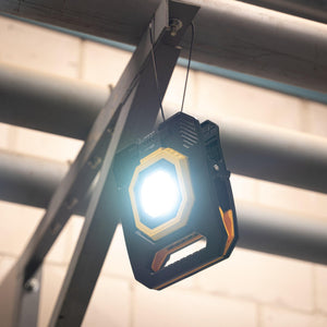 LED Accu werklamp 1500 lumen - Daglichtwit 6000K - Oplaadbaar - Dimbaar - IP54 - Magneet - IK07