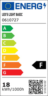LED TL buis G13 koelwit 4000K - 18W 1940 lumen - 120cm mat opaal