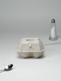 EggboxLAMP Classic LED lamp met decoratieve uitstraling, wit, energiezuinig en modern design