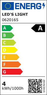 Ultra LED Filament lamp E27 - Energielabel A - Transparant - 3.8W = 60W