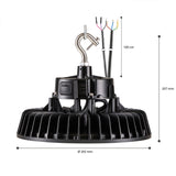 High Bay LED 200W - 30000 Lumen - 3000K/4000K/5000K - IP65 - Dimbaar met Schakelaar