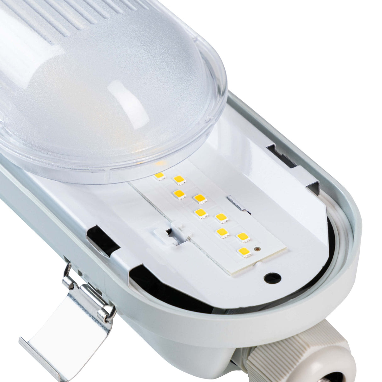 Luminaire LED pour tube fluorescent Pro IP65 5400 lumen - 30W - Blanc froid 4000K - 120cm - étanche - avec boucle de suspension
