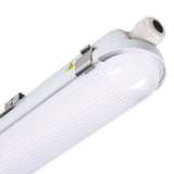 LED Vochtbestendig armatuur 5400 Lumen - 30W - 4000K Koelwit - IP65 - IK08 - 120cm - 4 stuks