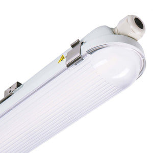 LED Vochtbestendig armatuur 5400 Lumen - 30W - 4000K Koelwit - IP65 - IK08 - 120cm - 4 stuks