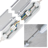 LED Vochtbestendig armatuur - 2650 lm - 15W - Koelwit 4000K - 120° - IP65 - IK08 - 60cm - 230V - 4 stuks