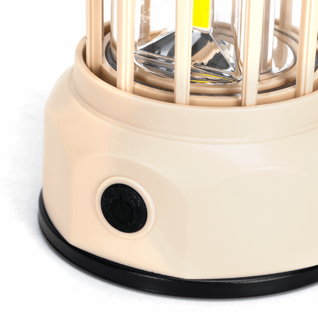 Noodlamp & campinglamp op batterijen, LED lantaarn met ophanghaak, warmwit 3000K