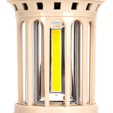 Aigostar energiezuinige kampeerlamp in beige met helder LED-licht voor buiten gebruik