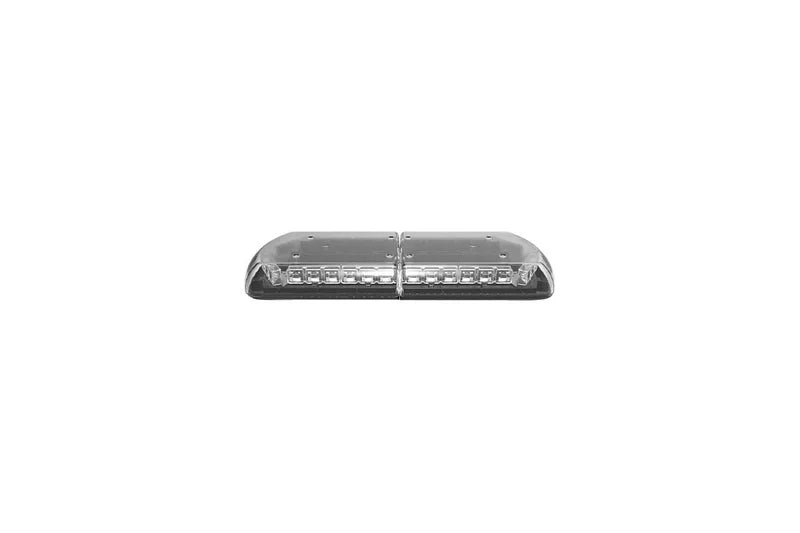 Barre LED clignotante orange | série 12 | ECE-R65 orange | transparente | 610mm | 12-30174-E