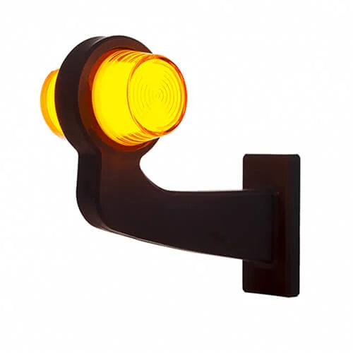 LED Pendellamp Amber Haakse Steel Mat 12/24V | MB-1023A