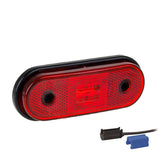 Feu de position LED rouge | 12-24 V | connecteur de 0,75 mm² | MV-1410R