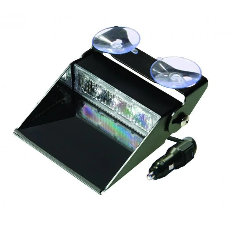 Blauwe Dashboard Flitser 4 LED 12/24V | LED4DDVB