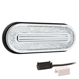 LED markeringslicht wit | 12-24v | 1,5mm². connector | M10MV-720W