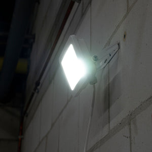 LED schijnwerper koelwit 4000K - 30W 3300 lumen - IP65 waterdicht - wit