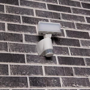 LED Schijnwerper met Bewegingssensor - 1400 lumen - Koelwit 4000K - Wit