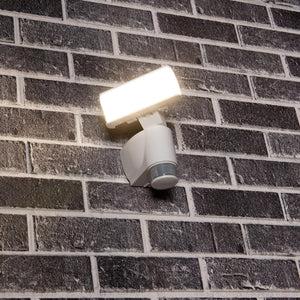 LED Schijnwerper met Bewegingssensor - 1400 lumen - Koelwit 4000K - Wit