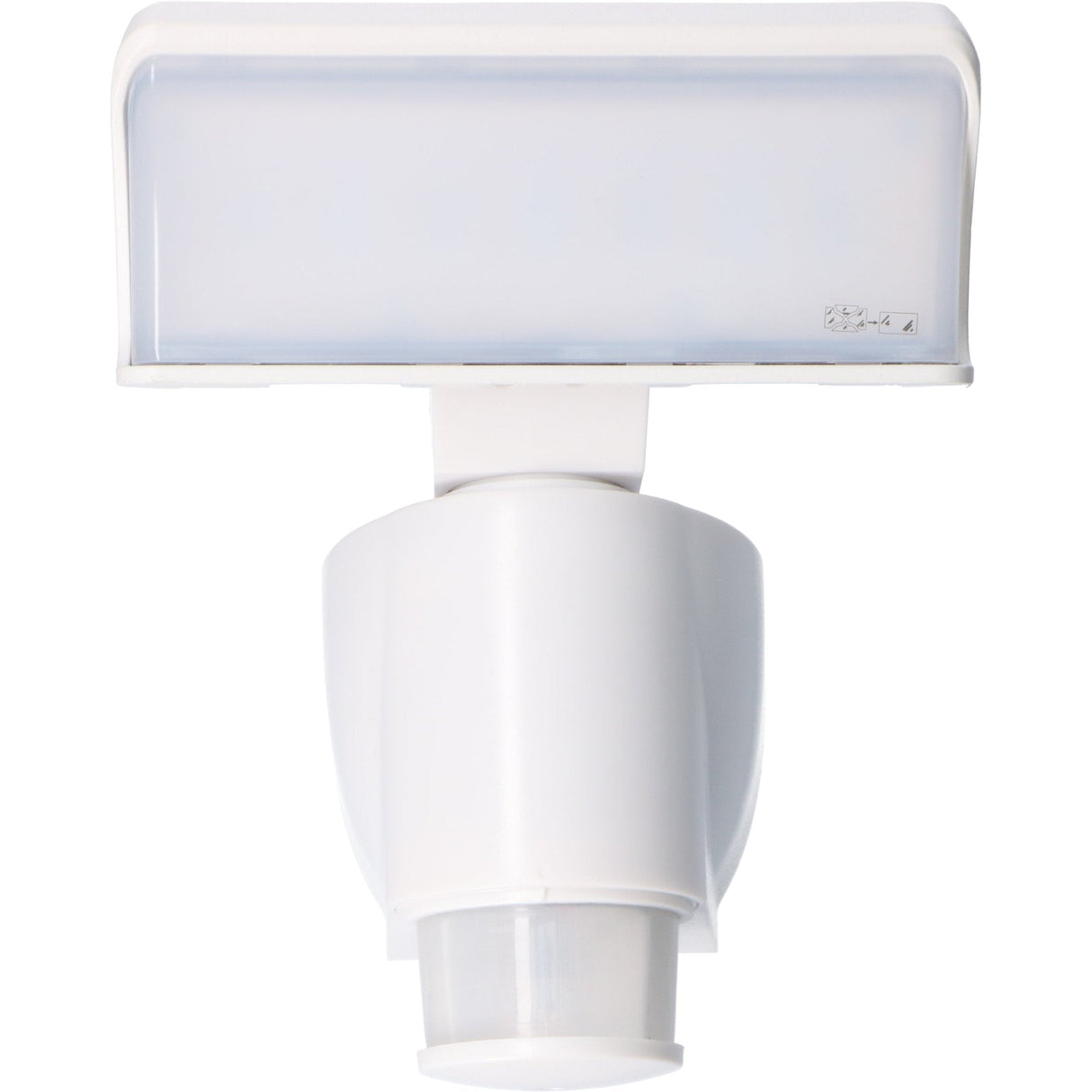 LED Schijnwerper met Bewegingssensor - 1400 lumen - Koelwit 4000K - Wit
