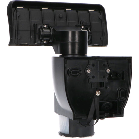 Projecteur LED blanc froid 4000K avec détection de mouvement - 18W 1400 lumens - IP44 - noir