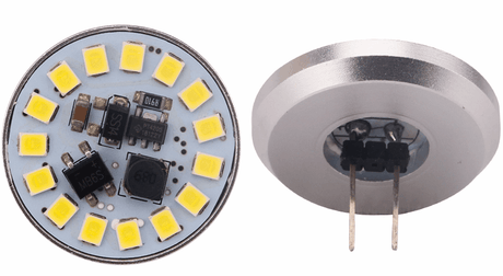 G4 spot warmwit | steeklampje 3000K | LED 2.5W=25W halogeenlamp | 10 - 30VDC - LEDPLANET.NL