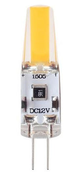 G4 steeklampje | LED 1,5W=15W halogeen | warmwit 2700K | 12V DC - dimbaar - LEDPLANET.NL