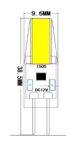 Ampoule LED G4 à broches | LED 1,5 W = halogène 15 W | blanc chaud 2700 K | 12 V CC - dimmable - LEDPLANET.NL