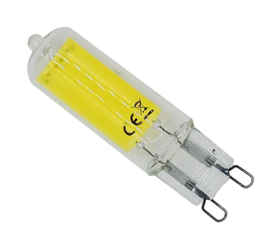 G9 steeklampje, LED 3W=30W, daglichtwit 6500K, 230V