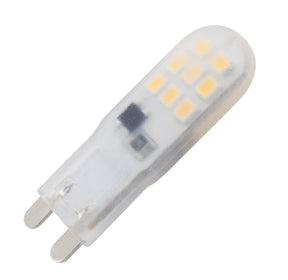 G9 steeklampje, LED 3W=30W halogeen, koelwit 4000K, dimbaar, triac, 230V