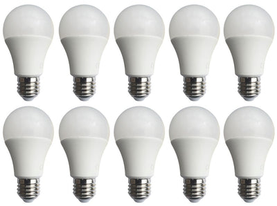 Ampoule E27 10 pièces | LED A60 20W=120W lumière traditionnelle - 1900 lumens | blanc chaud 3000K - LEDPLANET.NL