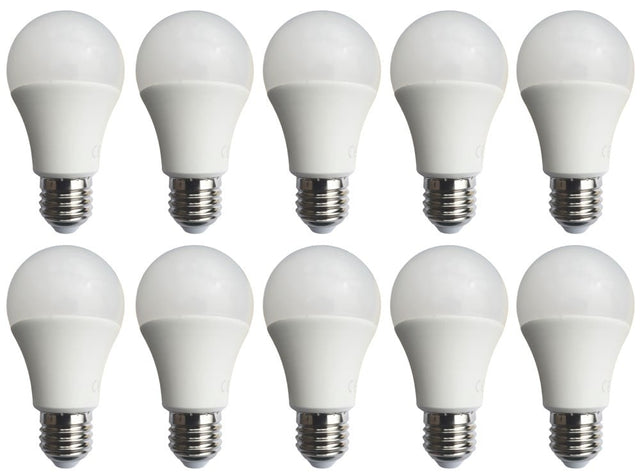 Gloeilamp E27 10 stuks | A60 LED 20W=120W traditioneel licht - 1900 Lumen | warmwit 3000K - LEDPLANET.NL