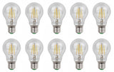 Gloeilamp E27 A60 10 stuks | LED 6W=60W traditioneel licht - 700 Lumen | daglichtwit 6500K - LEDPLANET.NL