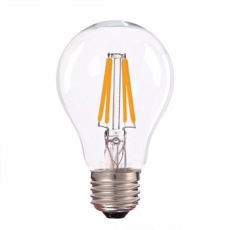 Gloeilamp E27 A60 | LED 8W=80W - 800 Lumen | warmwit 2700K dimbaar - LEDPLANET.NL