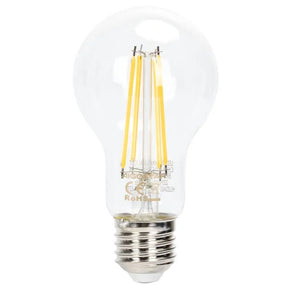LED lamp E27 dimbaar helder glas, 6W vervangt 51W, warmwit 2700K, 600 lm