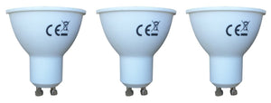 GU10 spot 3 stuks | PAR16 bajonetsluiting | 3W=20W | daglichtwit 6400K