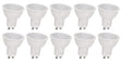 GU10 spot dimbaar 10 stuks warmwit | PAR16 bajonetsluiting | LED 7W~650Lm=50W halogeenverlichting | 3000K Triac - 230V - LEDPLANET.NL