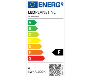 GY6.35  steeklampje | LED 3.5W=35-40W halogeen | warmwit 3000K | 12V AC | dimbaar