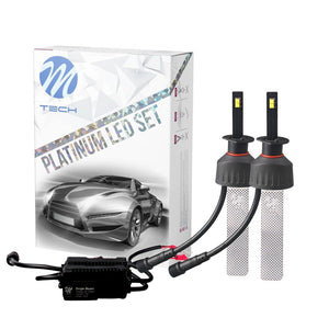 Kit de phares H1 - blanc lumière du jour 5700K - 60 watts et 5200 lm | 12V et 24V CC - refroidissement passif