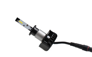 Kit de phares H1 - blanc lumière du jour 6500K - 38 Watt & 5200 Lm/pièce | 12V & 24V DC - refroidissement passif