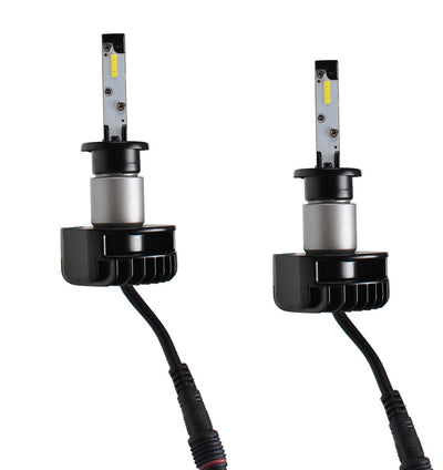 H1 LED koplamp set, daglichtwit 6500K, passieve koeling