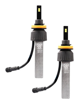 H11 LED koplamp set, daglichtwit 5700K, passieve koeling, 60W per set, 5200 lm per set, 12V/24V, 2 stuks
