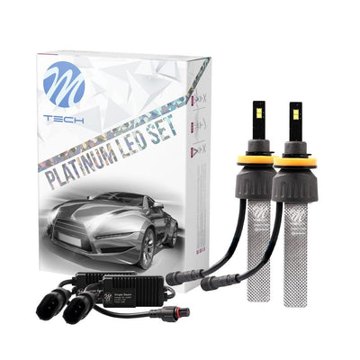 Kit de phares H11 - blanc lumière du jour 5700 K - 60 watts et 5200 lm | 12 V et 24 V CC - refroidissement passif - LEDPLANET.NL